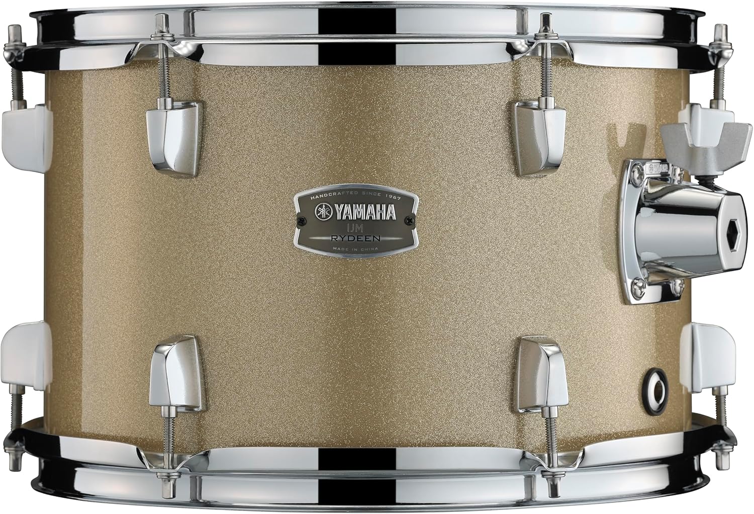 Yamaha Rydeen 5-Piece Drum Set With 22" Bass Drum, Floor Tom, 2 Toms With Ball Clamp And Wood Snare Drum, Champagne Glitter - Image 2